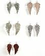 Lot: Druzy Quartz Pendants/Earrings - Pairs #140827-2